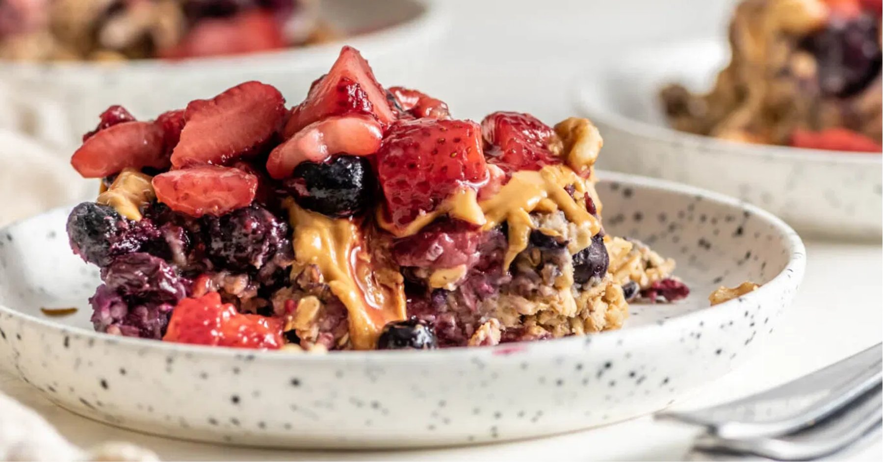 Baked Berry Protein Oatmeal - Body Complete Rx