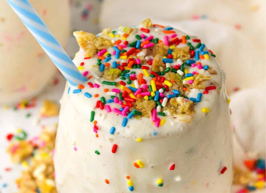 Birthday Cake Protein Shake