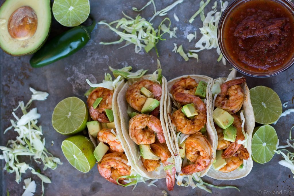 CHILI LIME SHRIMP TACOS - Body Complete Rx
