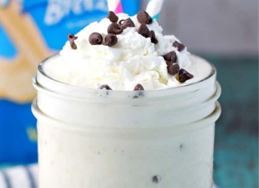 Chocolate Chip Cookie Dough Protein Shake