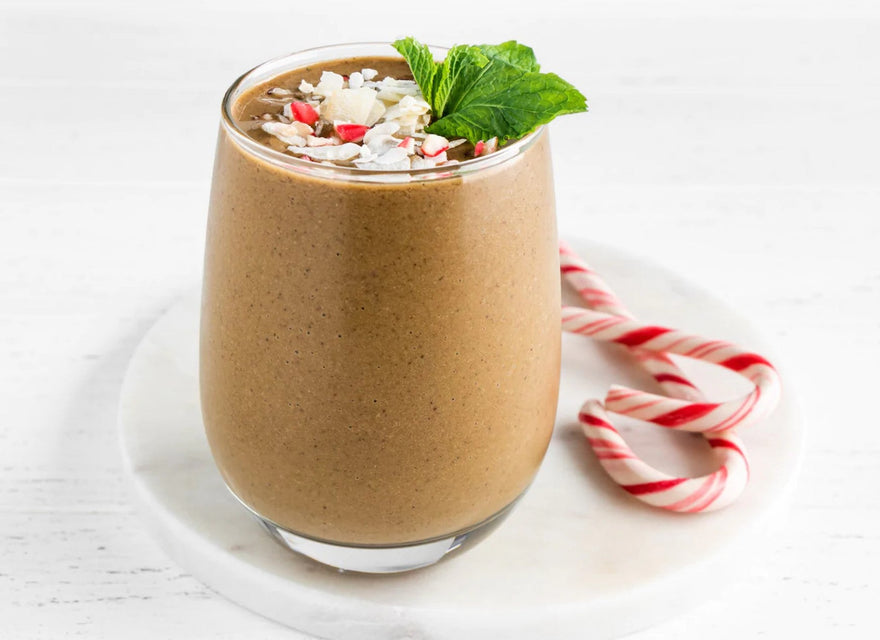 Chocolate Peppermint Protein Shake