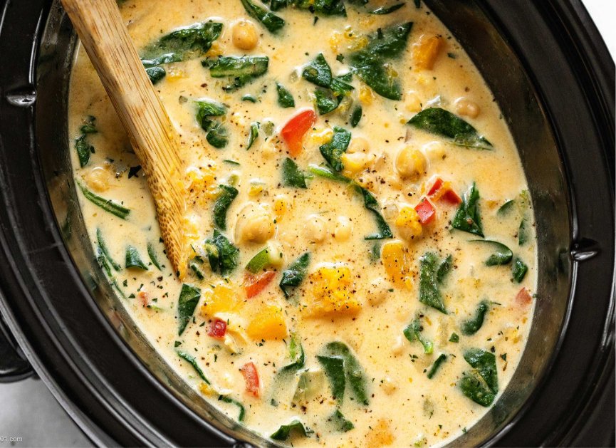 Crockpot Chickpea Butternut Soup - Body Complete Rx