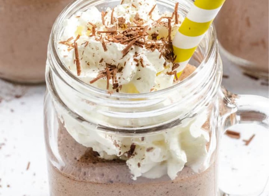 Keto Chocolate Almond Protein Shake