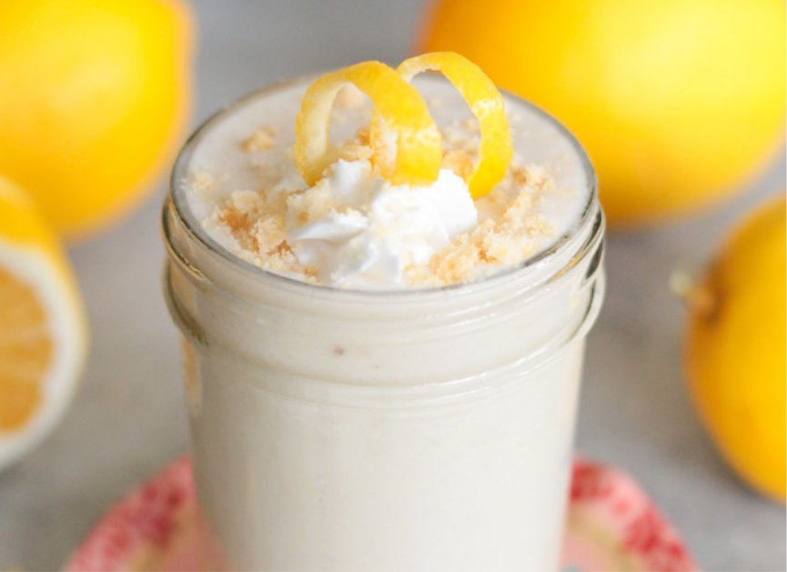 Lemon Cream Pie Protein Shake