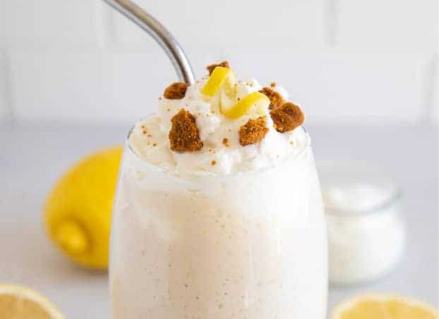 Lemon Cream Pie Protein Shake