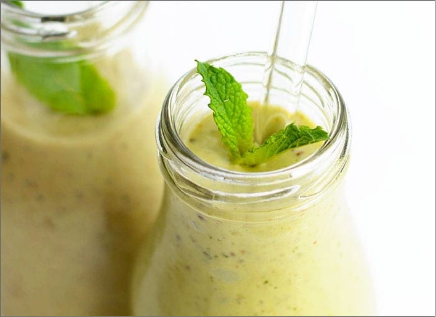 Minty Avocado Banana Smoothie - Body Complete Rx