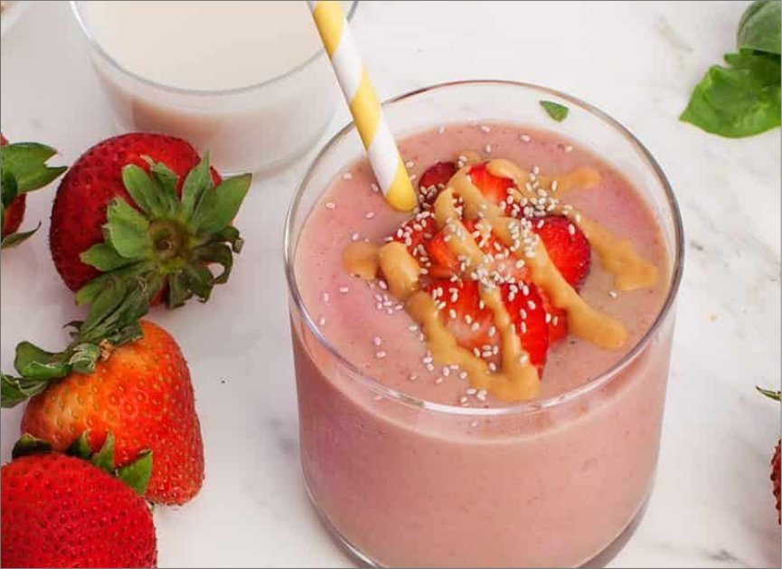 Strawberry PB&J Protein Shake - Body Complete Rx