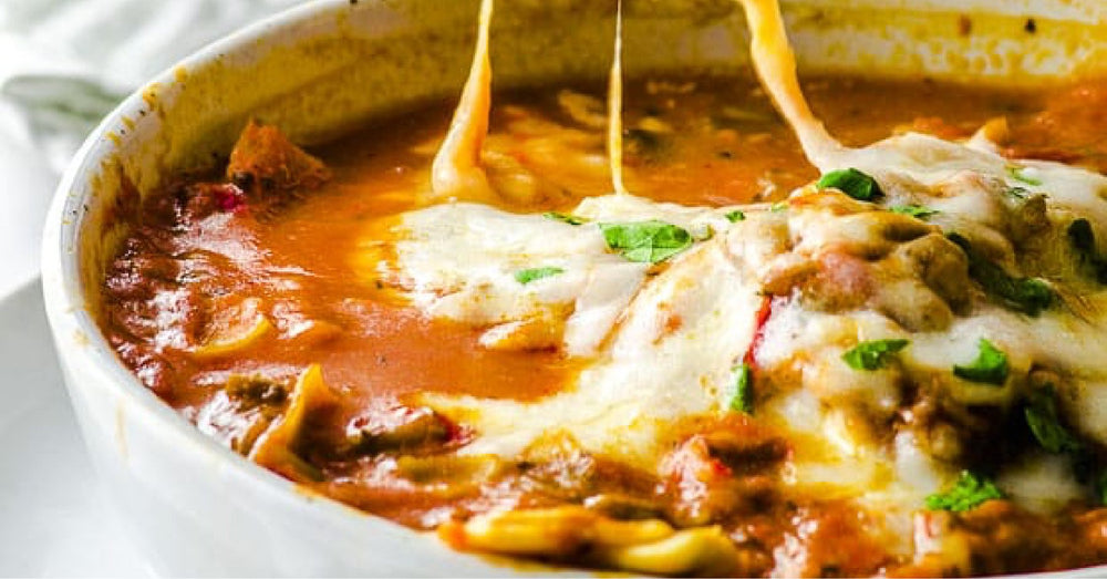 Vegan Lasagna Soup