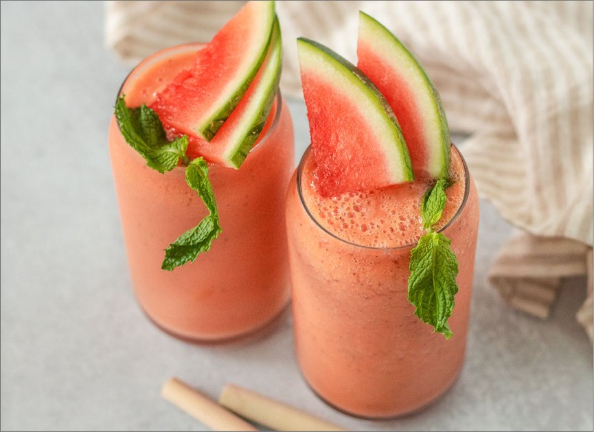 Watermelon Passion Fruit Smoothie Recipe