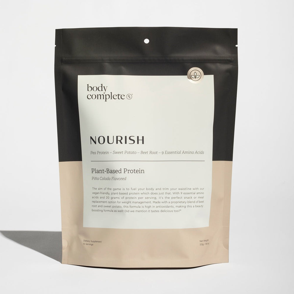 Nourish® 15-Serving Plant-Based Protein Powder | Body Complete Rx ...