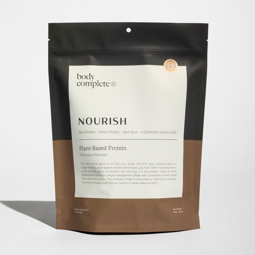 Nourish® 15-Serving Plant-Based Protein Powder | Body Complete Rx ...