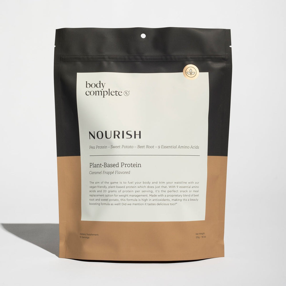 Nourish® 15-Serving Plant-Based Protein Powder | Body Complete Rx ...
